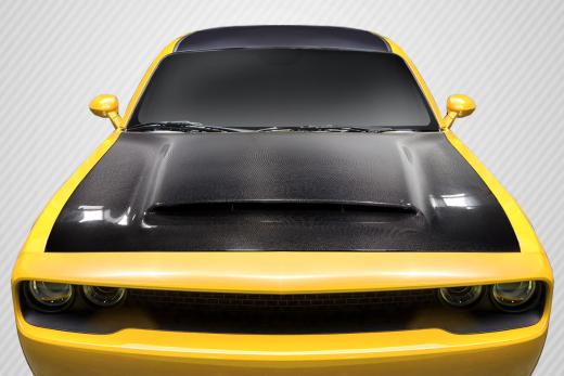 Carbon Creations Demon Style Hood 08-up Dodge Challenger - Click Image to Close